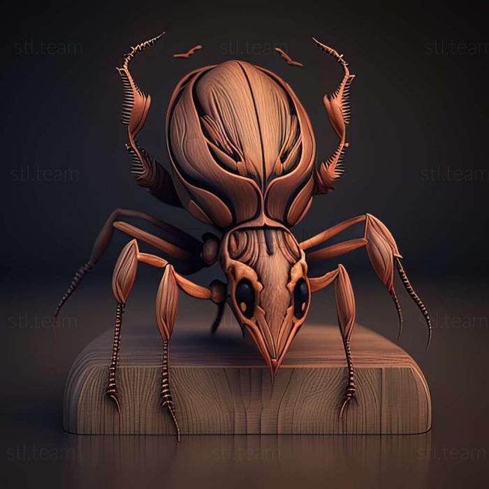 3D модель Crematogaster schmidti (STL)